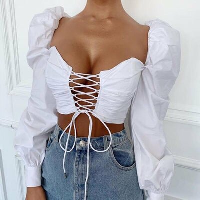 Blouse Blanche Femme Bohème style