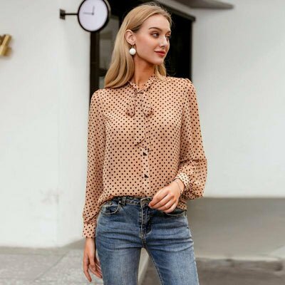 Blouse À Pois Bohème meilleur